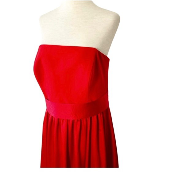 NWT Vera Wang White Label Maxi Strapless Dress - Picture 3 of 14